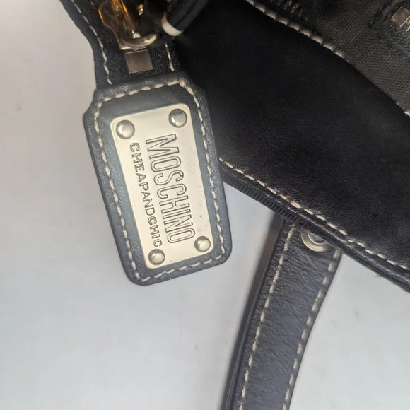 Moschino Cheap&Chic  tote Shoulder Handbag vintage - Picture 9 of 11